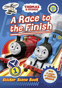 Thomas and Friends: A Race to the Finish (Sticker Scene Book) 