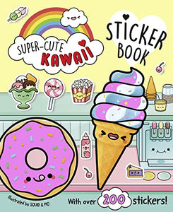 Super-Cute Kawaii Sticker Book 