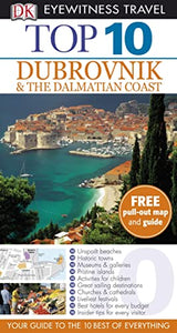 DK Eyewitness Top 10 Travel Guide: Dubrovnik & the Dalmatian Coast 