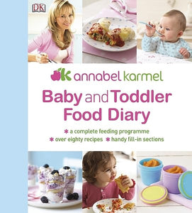 Baby and Toddler Food Diary 