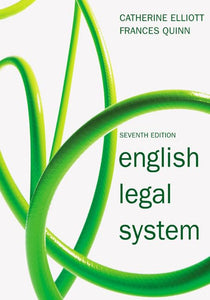 English Legal System 7th edition 