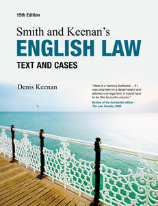 Smith and Keenan's English Law 