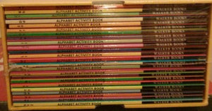 Alphabet Activity Books x 24 - A Slipcase of 24 Activity Books 