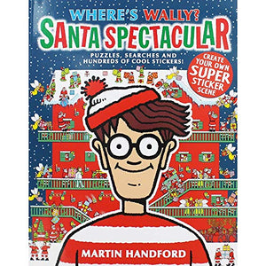 Where's Wally? Santa Spectacular Sticker Activity Book 