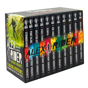 Alex Rider Collection 11 Books Box Set by Anthony Horowitz 