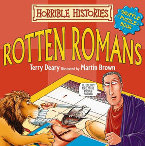 Horrible Histories: Rotten Romans: Shuffle Puzzle Book 