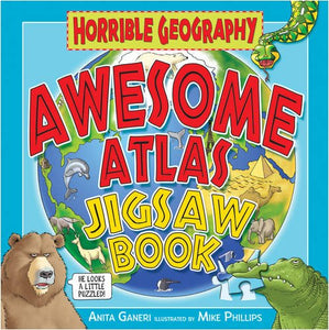 Awesome Atlas Jigsaw Book 