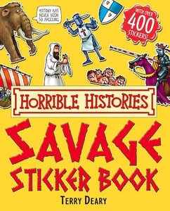 Horrible Histories: Savage Stone Age: Sticker Book 