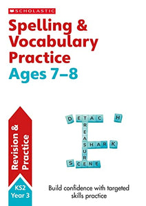 Spelling and Vocabulary Practice Ages 7-8 