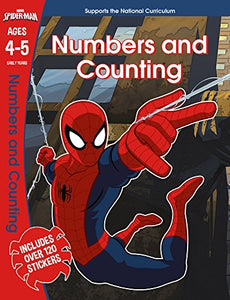 Spider-Man: Numbers and Counting, Ages 4-5 