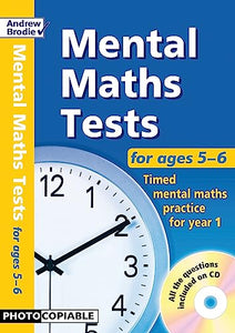 Mental Maths Tests for ages 5-6 