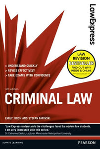 Law Express: Criminal Law (Revision Guide) 