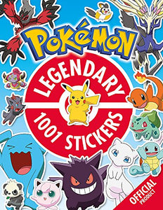 The Official Pokémon Legendary 1001 Stickers 