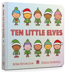 Ten Little Elves Board Book 