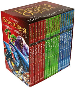 Beast Quest The Hero Collection 18 Books Series 1 - 3 Box Set by Adam Blade 