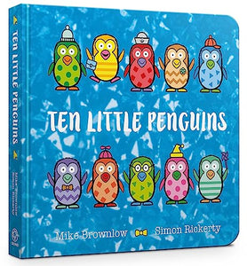 Ten Little Penguins Board Book 