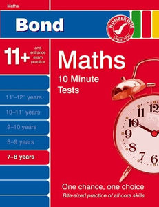 Bond 10 Minute Tests Maths 7-8 Years 