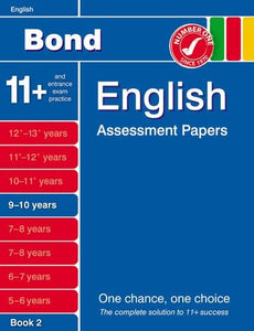 Bond English Assessment Papers 9-10 Years Book 2 