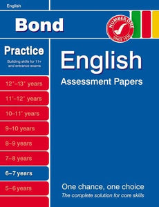 Bond English Assessment Papers 6-7 Years 