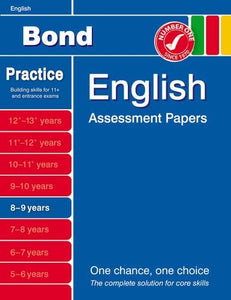 Bond English Assessment Papers 8-9 Years 