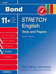 Bond Stretch English Tests and Papers 8-9 Years 