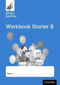 Nelson Spelling Workbook Starter B Reception/P1 (Blue Level) x10 