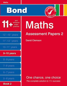 Bond Assessment Papers Maths 9-10 Yrs Book 2 