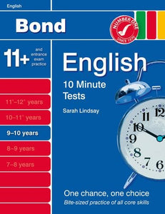 Bond 10 Minute Tests 9 - 10 Years 