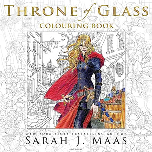 The Throne of Glass Colouring Book 