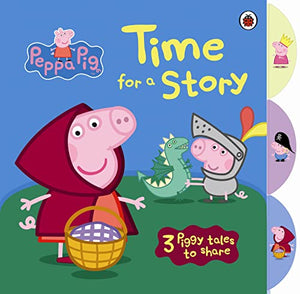 Peppa Pig: Time for a Story with Peppa Pig Tabbed Board Book 