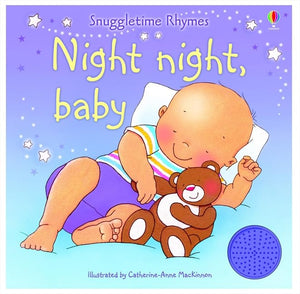 Snuggletime Rhymes Night Night Baby Sound Book 