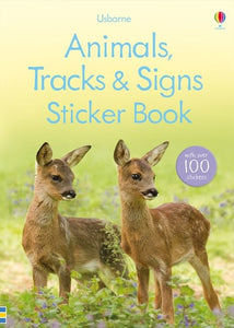 Animals, Tracks and Signs Sticker Book 