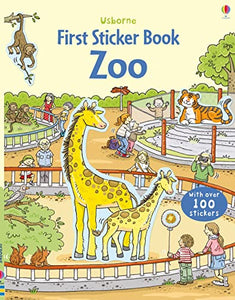 First Sticker Book Zoo 