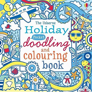 Holiday Pocket Doodling and Colouring book 