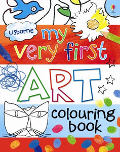 My Very First Art Colouring Book 