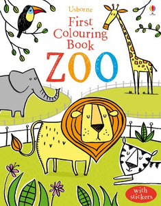 First Colouring Book Zoo 