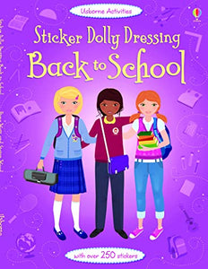 Sticker Dolly Dressing Back to School 