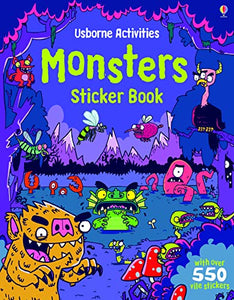 Monsters Sticker Book 