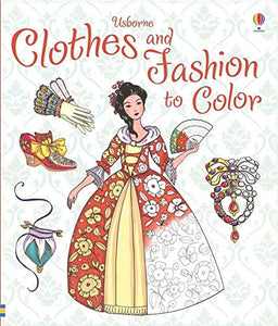 Clothes and Fashion to Colour 