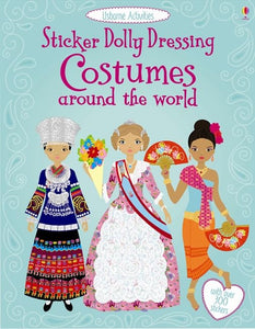 Sticker Dolly Dressing Costumes Around the World 