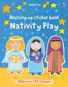 Dressing Up Sticker Book Nativity Play 