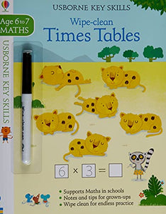 Wipe-clean Times Tables 6-7 