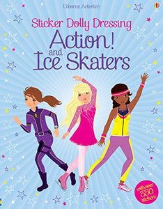 Sticker Dolly Dressing Action! & Ice Skaters 