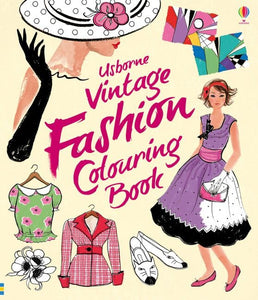 Vintage Fashion Colouring Book 