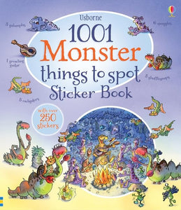 1001 Monster Things to Spot Sticker Book 