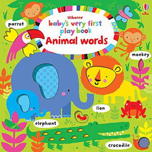 Baby's Very First Play Book Animal words 