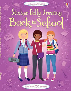 Sticker Dolly Dressing Back to School 