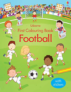 First Colouring Book Football 