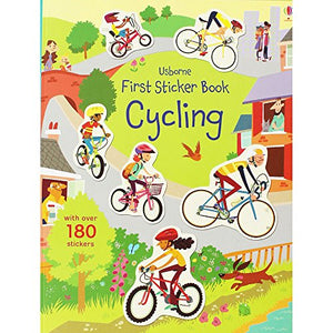 First Sticker Book Cycling 