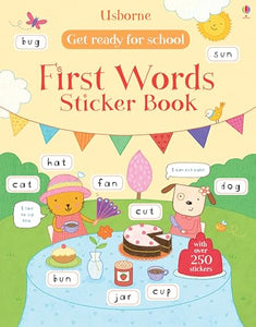 Get Ready for School First Words Sticker Book 